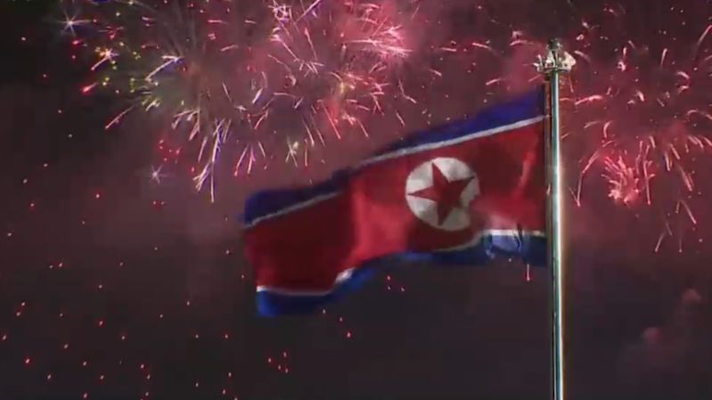 Severní Korea oslavila příchod nového roku